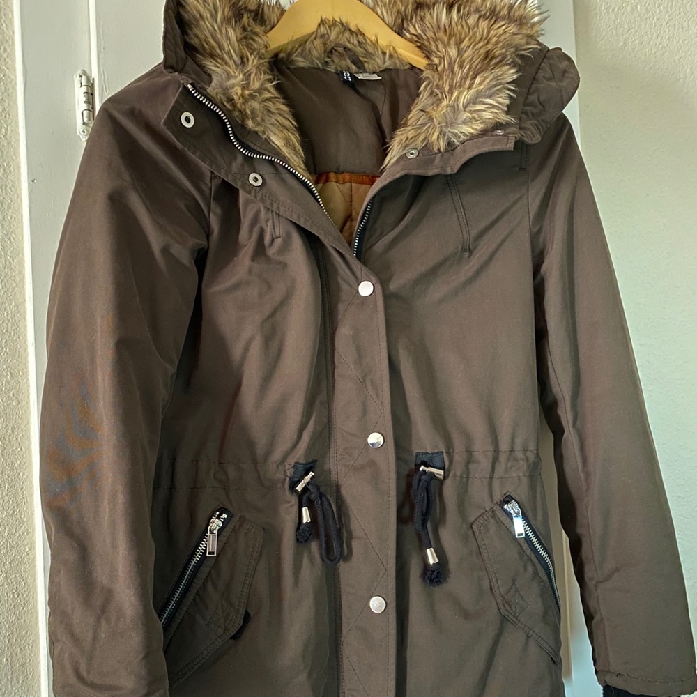 H&M fur lined parka - Picture 6 of 12